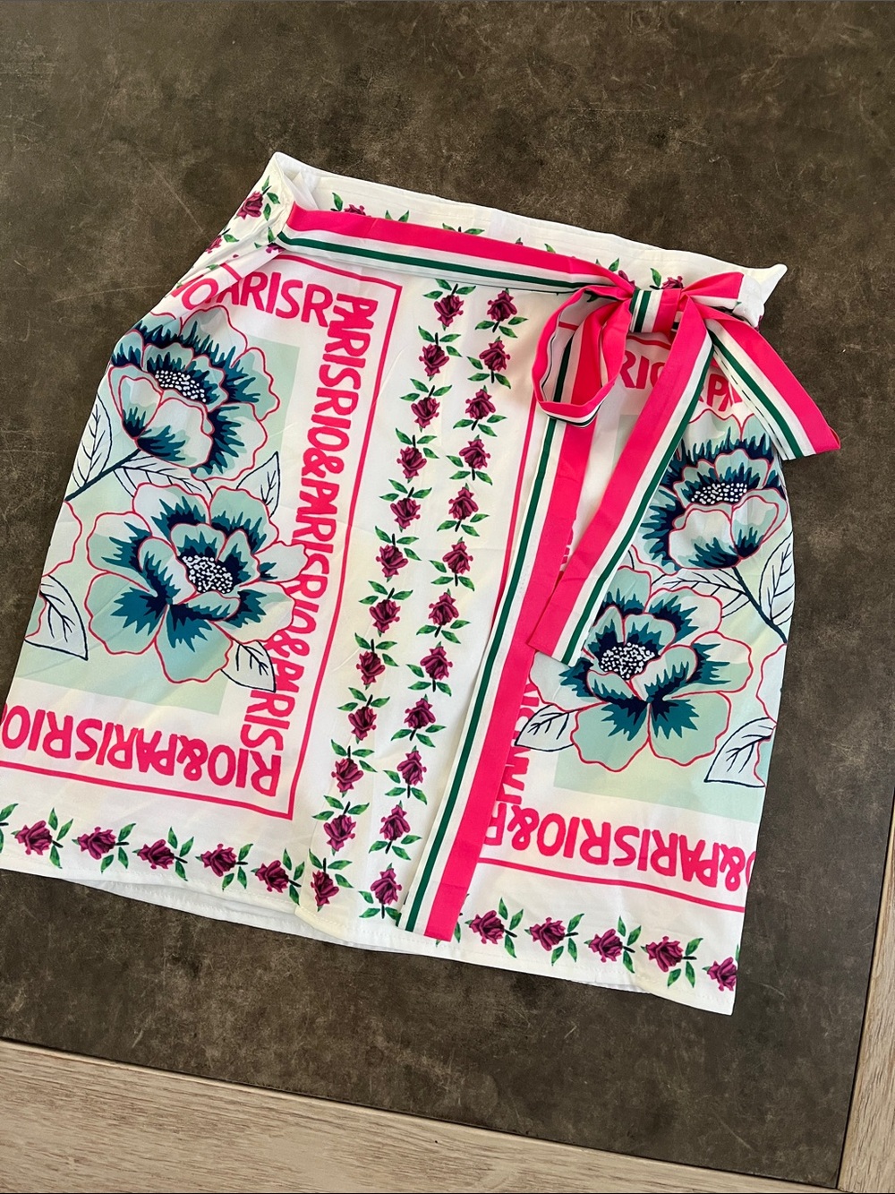 Wrap around skirt
